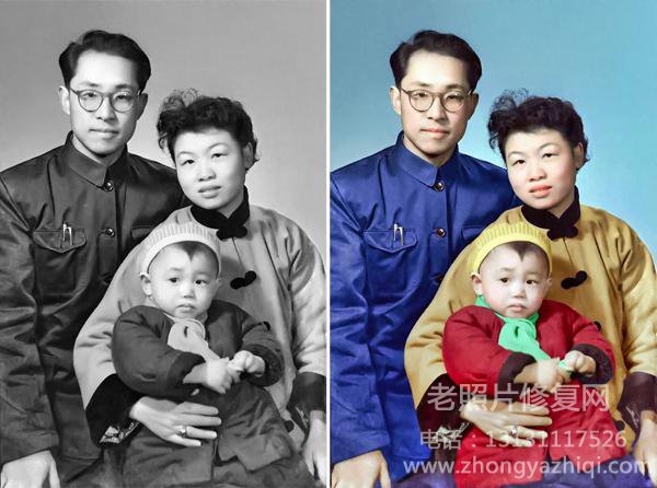 老照片修復(fù)翻新工作室：底片老照片如何修復(fù)噪點翻新上色？